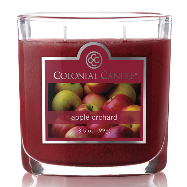 Colonial Candle Apple Orchard Scented Jar Candle Wayfair